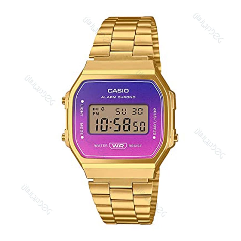 ساعت مردانه و زنانه کاسیو (Casio) اصل|مدل A168WERG-2ADF