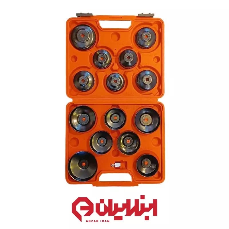 ست آچار فیلتر باز کن کاسه ای 15 پارچه نورس مدل NR-37