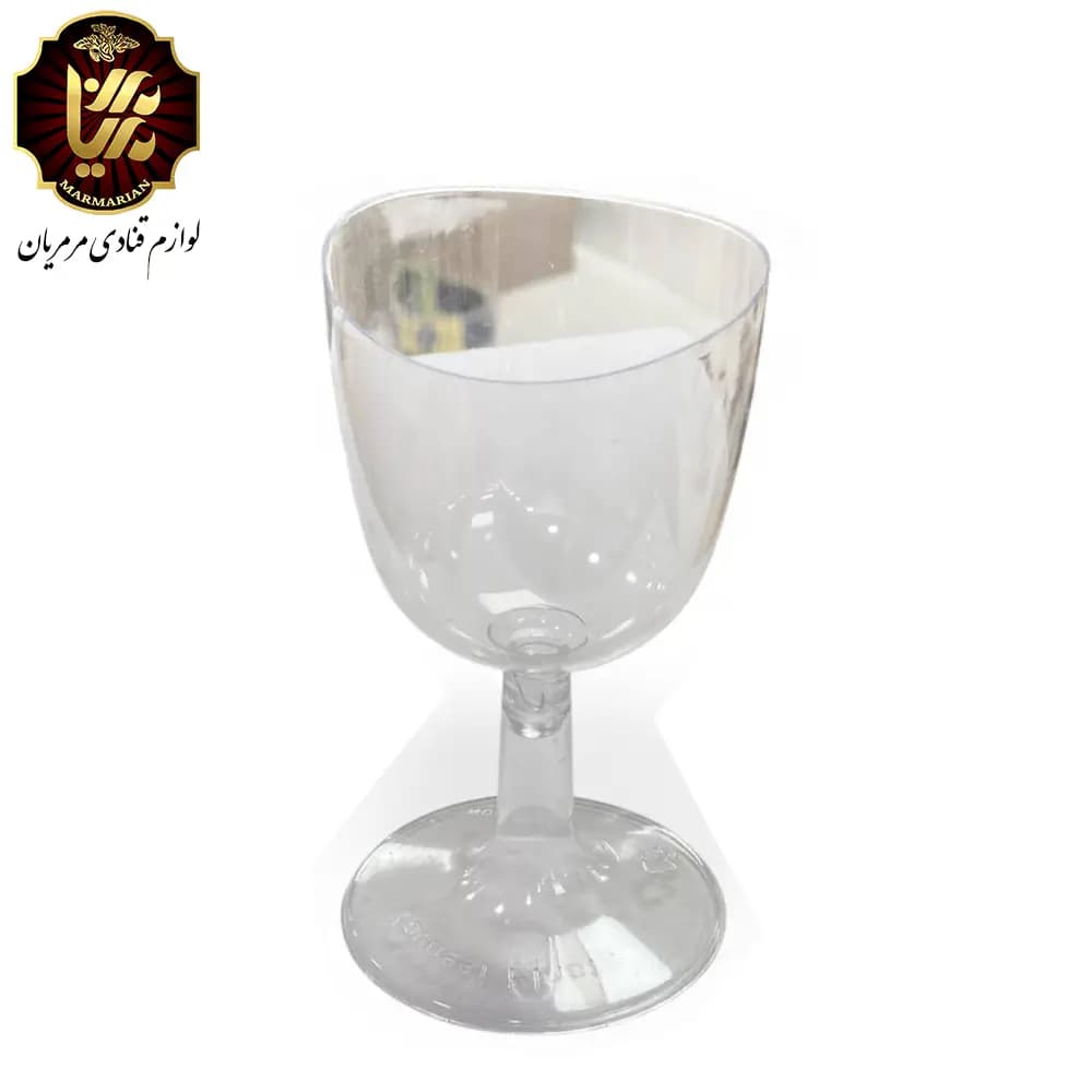 جام طلقی دسری مدل توت بسته 6 عددی