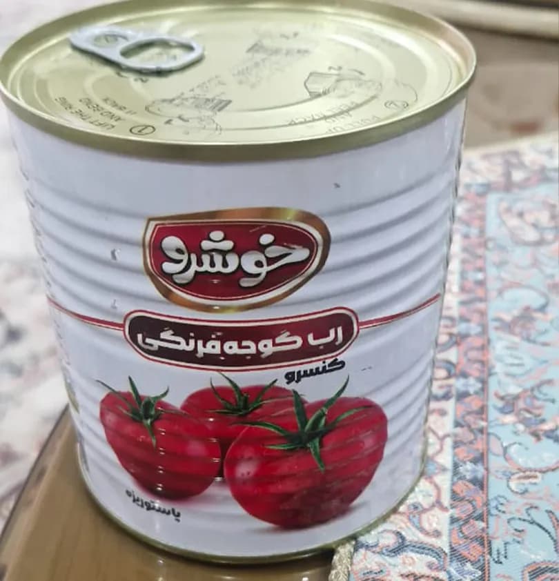 رب خوشرو قوطی ۸۰۰ گرم