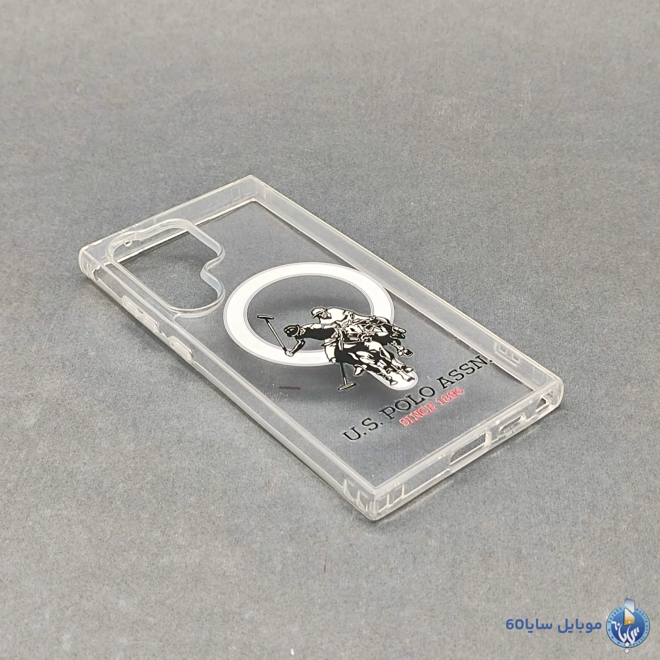 قاب موبایل Samsung S23 Ultra مدل Polo شفاف مگسیف کد 055 — تصویر ۲