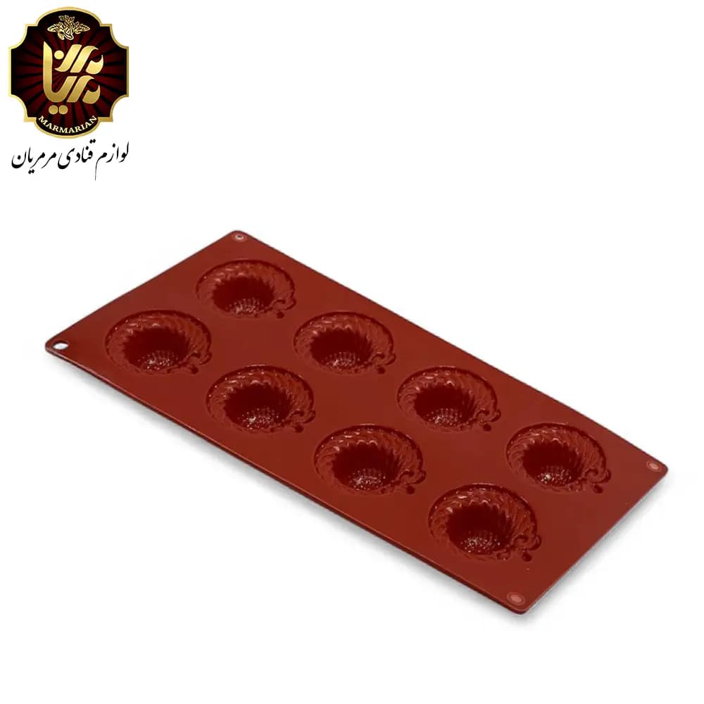 قالب سیلیکون حلوایی طرح کلاه ساحلی — تصویر ۲
