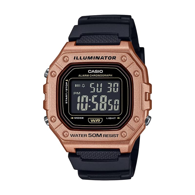 ساعت مردانه کاسیو (Casio) اصل|مدل W-218HM-5BVDF — تصویر ۵