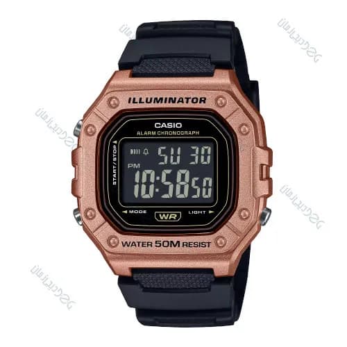 ساعت مردانه کاسیو (Casio) اصل|مدل W-218HM-5BVDF