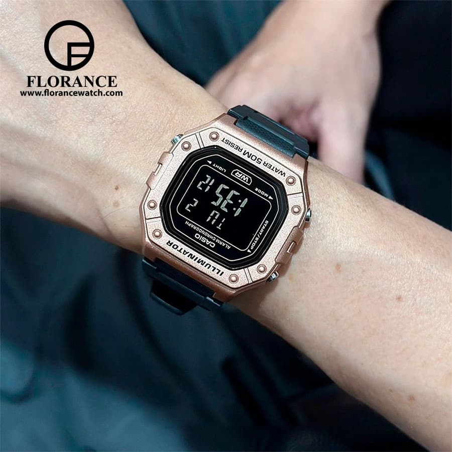ساعت مردانه کاسیو (Casio) اصل|مدل W-218HM-5BVDF — تصویر ۱۱