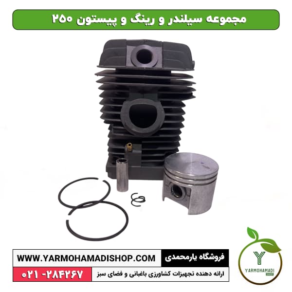 مجموعه سيلندر و رينگ و پيستون 250