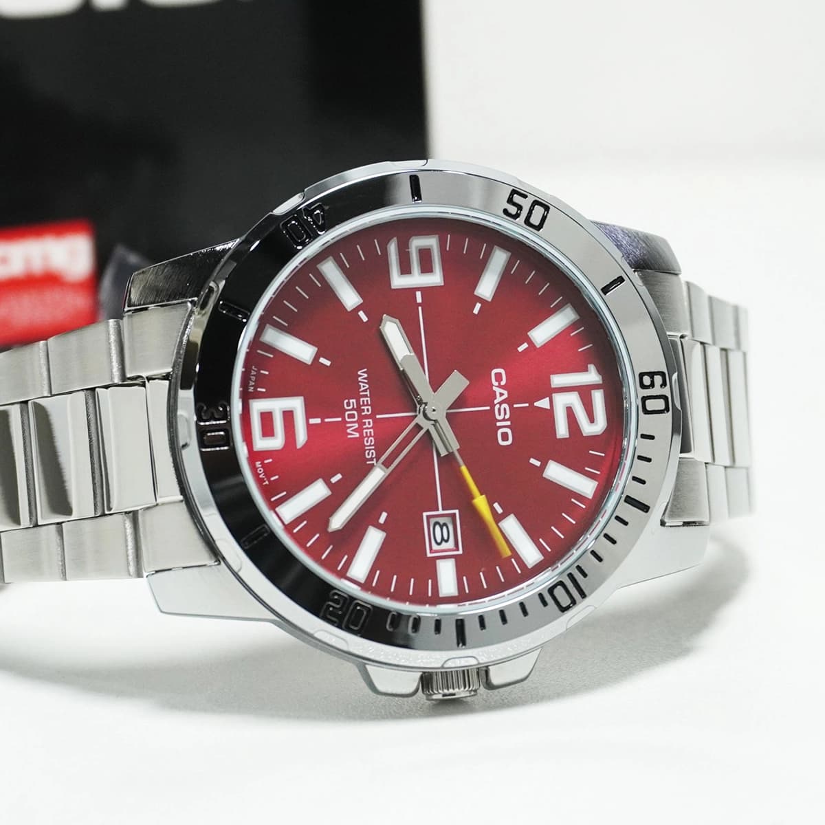 ساعت مردانه کاسیو (Casio) اصل|مدل MTP-VD01D-4BVUDF — تصویر ۷