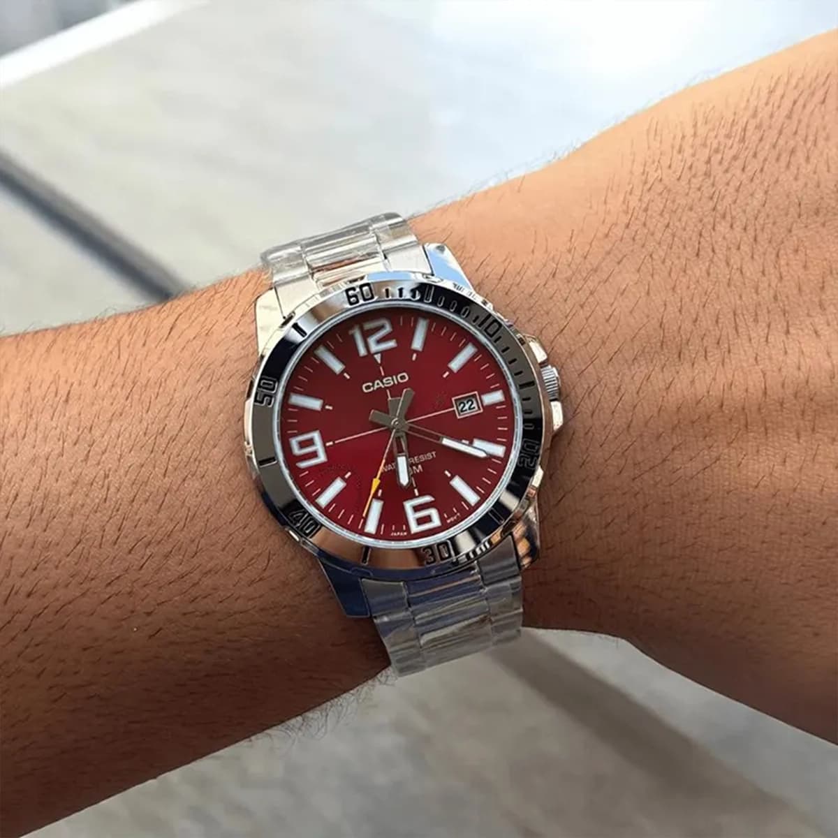 ساعت مردانه کاسیو (Casio) اصل|مدل MTP-VD01D-4BVUDF — تصویر ۹