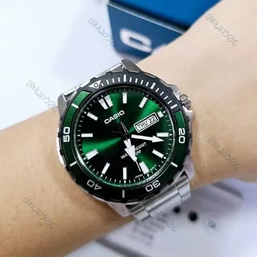 ساعت مردانه کاسیو (Casio) اصل|مدل MTD-125D-3AVDF — تصویر ۴