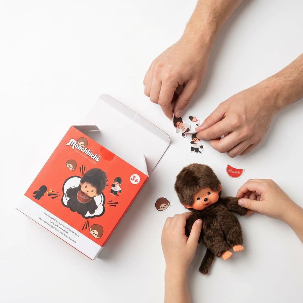 عروسک مدل monchhichi — تصویر ۲
