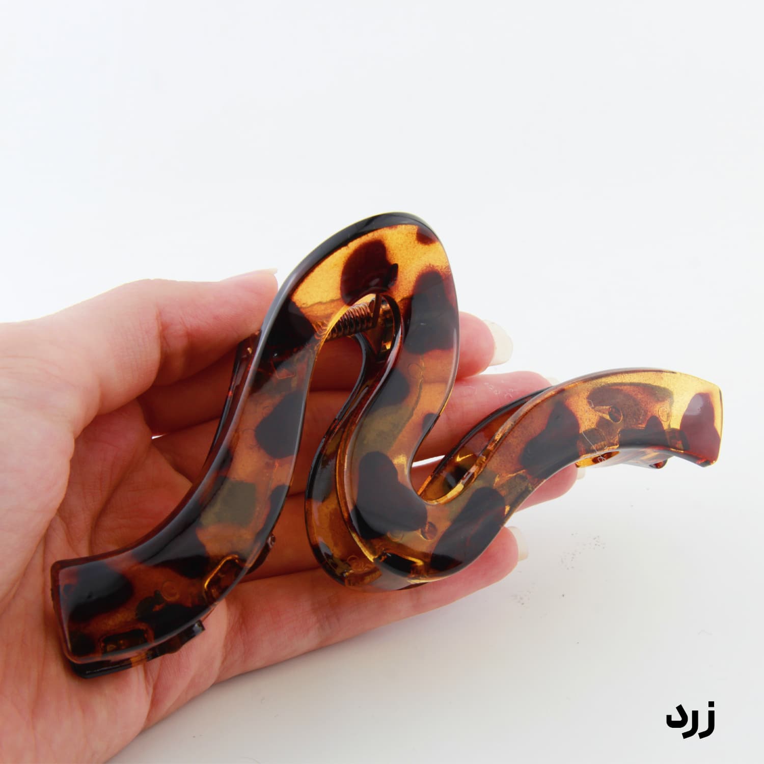 کلیپس دخترانه مدل موج خال خالی — تصویر ۴