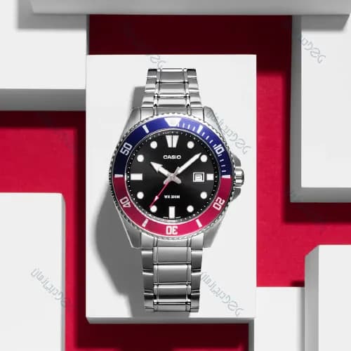 ساعت مردانه کاسیو (Casio) اصل|مدل MDV-107D-1A3VDF — تصویر ۵