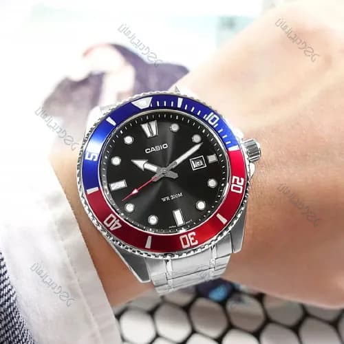 ساعت مردانه کاسیو (Casio) اصل|مدل MDV-107D-1A3VDF — تصویر ۴