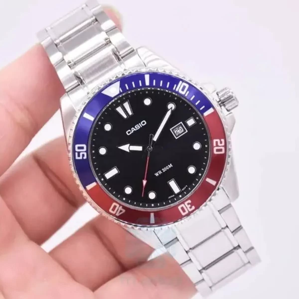 ساعت مردانه کاسیو (Casio) اصل|مدل MDV-107D-1A3VDF — تصویر ۱۲