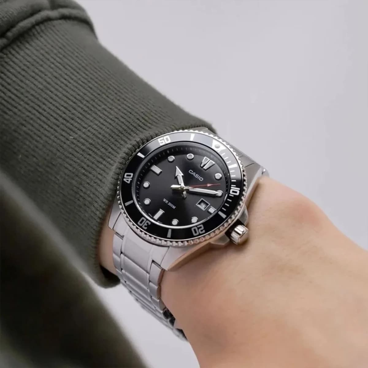 ساعت مردانه کاسیو (Casio) اصل|مدل MDV-107D-1A1VDF — تصویر ۸