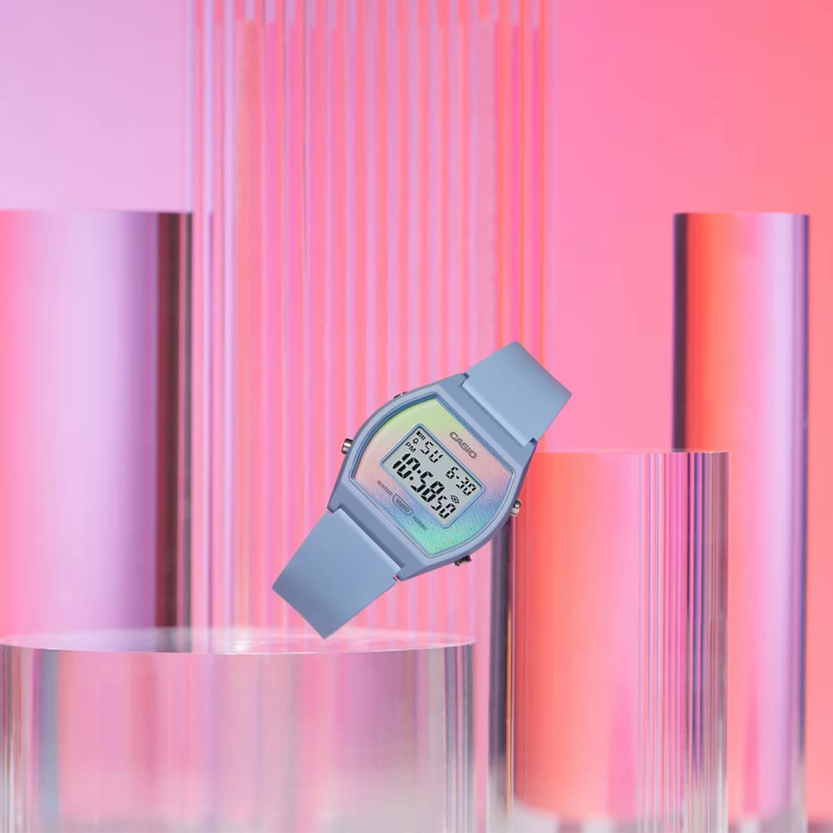 ساعت زنانه کاسیو (Casio) اصل|مدل LW-205H-2ADF — تصویر ۹