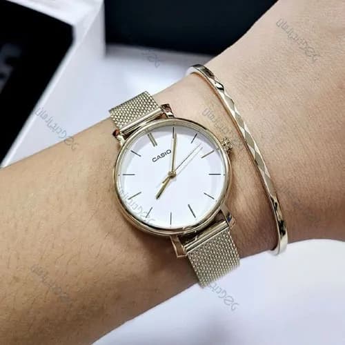ساعت زنانه کاسیو (Casio) اصل|مدل LTP-2024VMG-7CDR — تصویر ۵