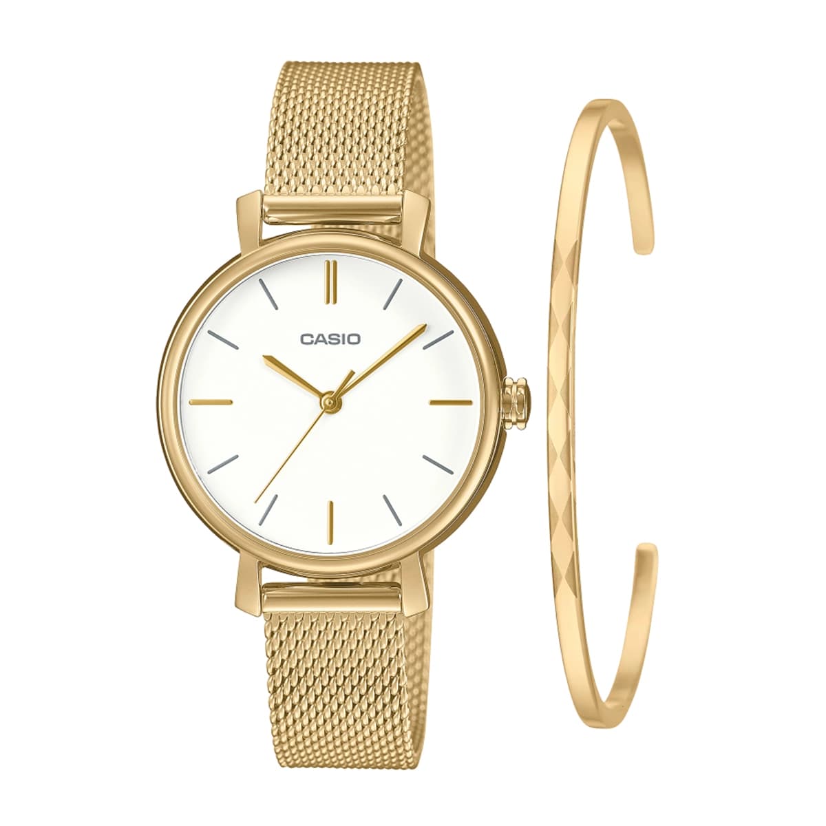 ساعت زنانه کاسیو (Casio) اصل|مدل LTP-2024VMG-7CDR — تصویر ۶