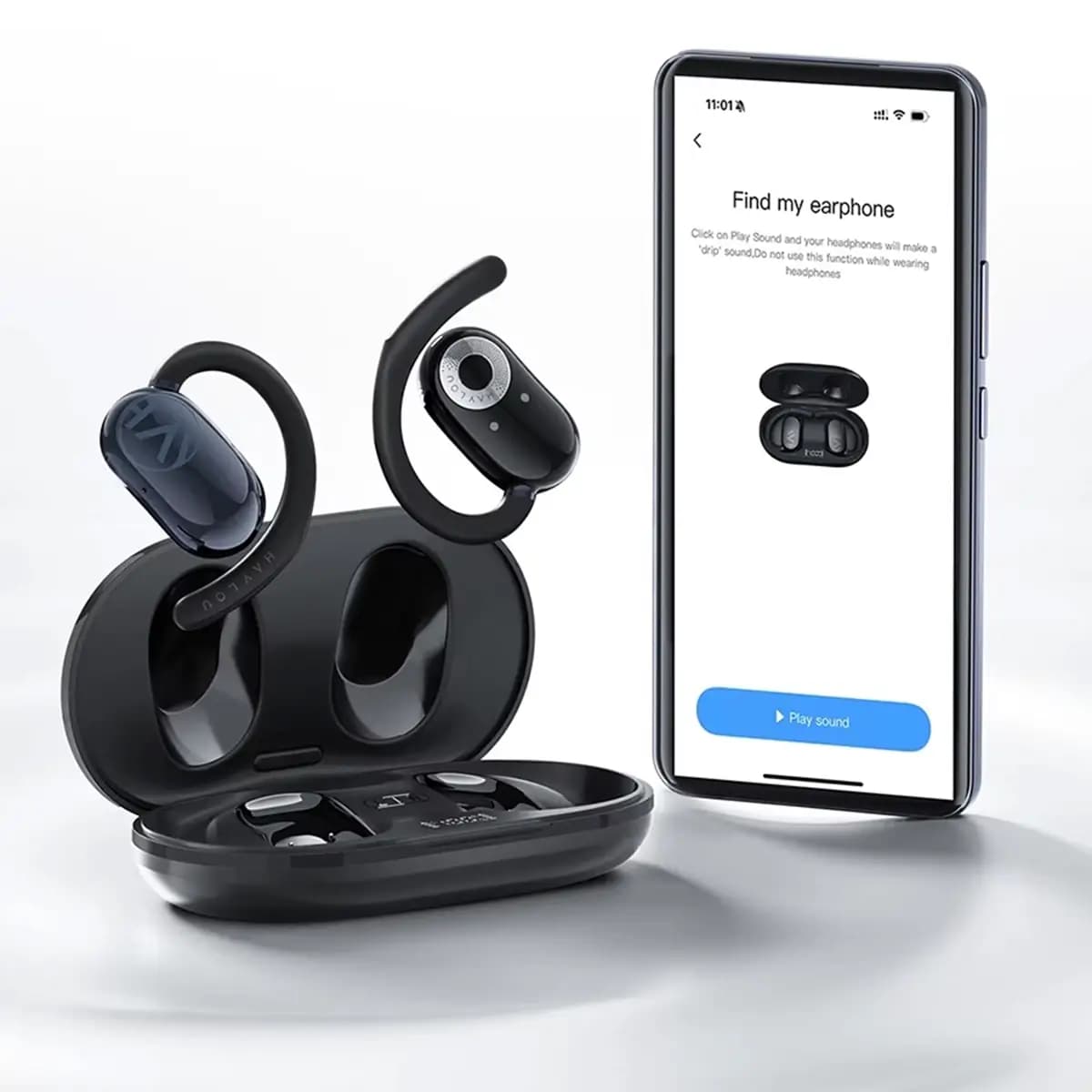 ایرپاد شیائومی هایلو مدل Earhook 1 با قابلیت حذف نویز (اورجینال) — تصویر ۳