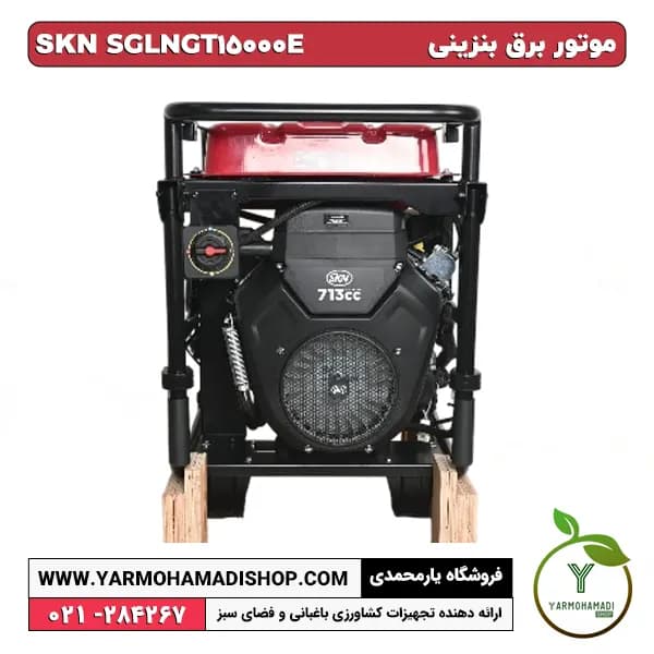 موتور برق سه‌گانه‌سوز بنزینی SKN SGLNGT15000E — تصویر ۴