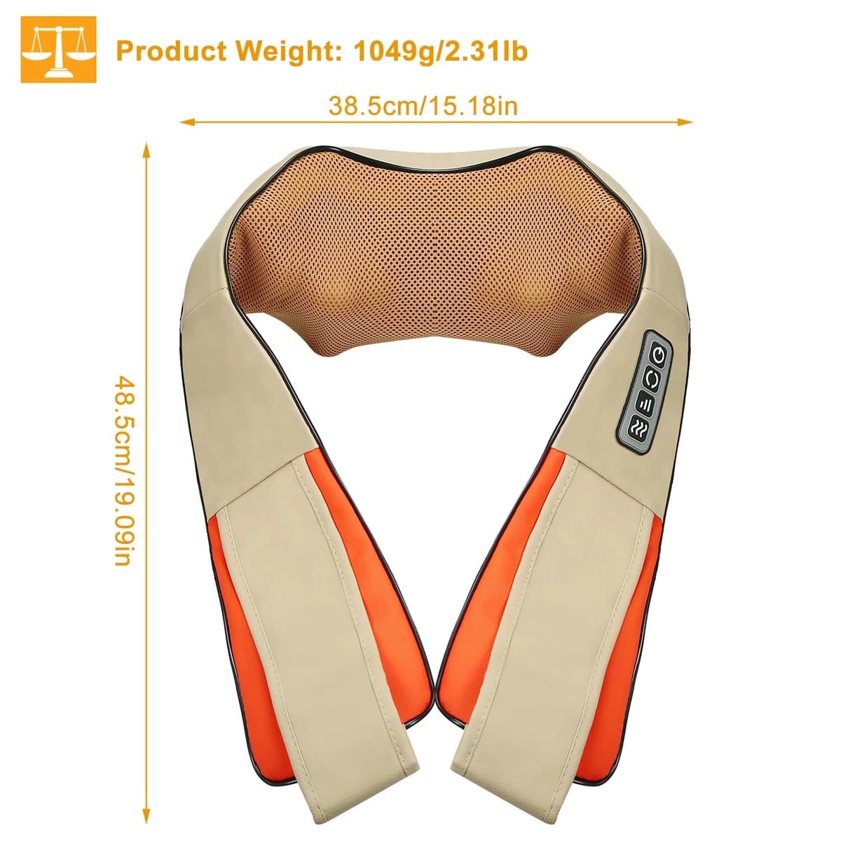 ماساژور کتف و گردن (مدل شالی ) neck kneading massager — تصویر ۶
