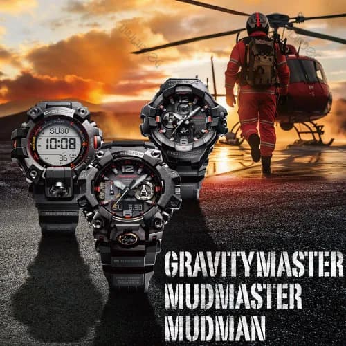 ساعت مردانه کاسیو (Casio) اصل|مدل GR-B300EC-1ADR — تصویر ۴