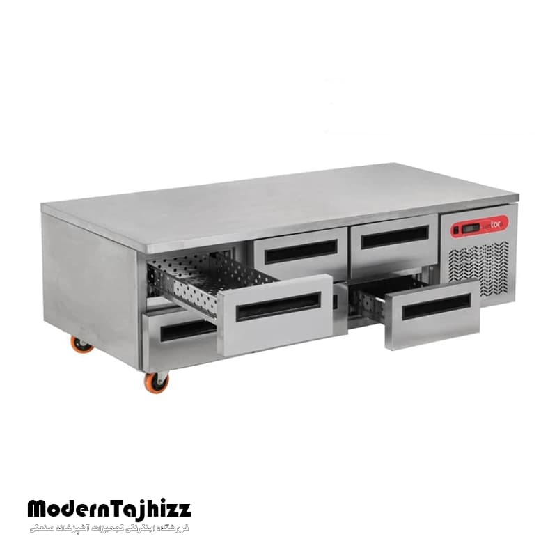 فریزر زیرگریل 152 سانتی متر مکث سیلور MAX SILVER — تصویر ۳