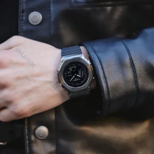 ساعت مردانه کاسیو (Casio) اصل|مدل GM-2100BB-1ADR — تصویر ۴