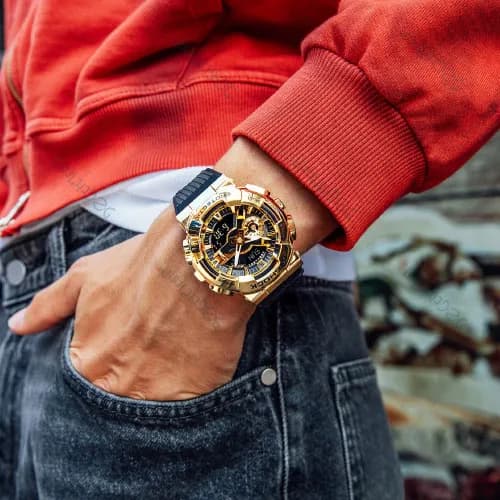 ساعت مردانه کاسیو (Casio) اصل|مدل GM-110G-1A9DR — تصویر ۴