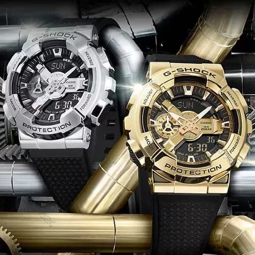 ساعت مردانه کاسیو (Casio) اصل|مدل GM-110G-1A9DR — تصویر ۵