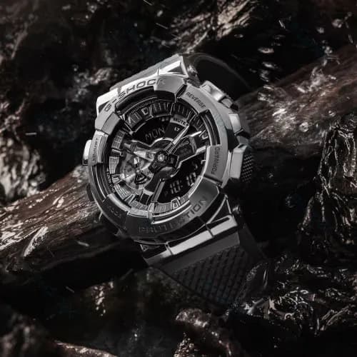 ساعت مردانه کاسیو (Casio) اصل|مدل GM-110BB-1ADR — تصویر ۵