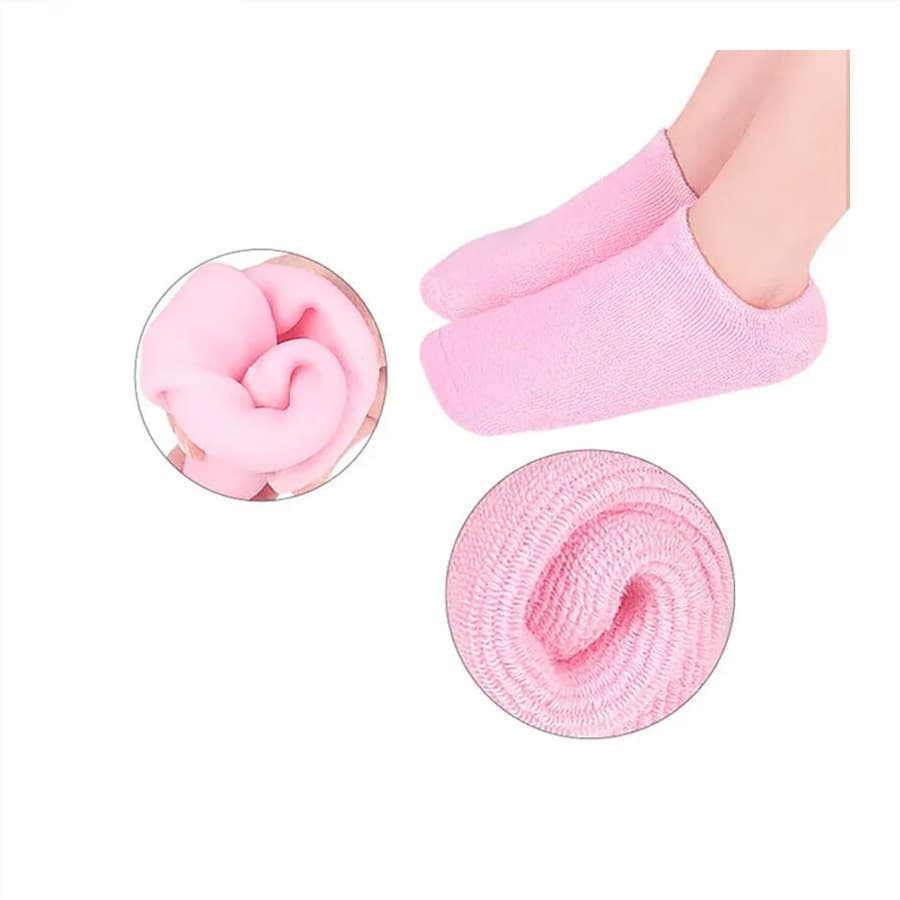 جوراب سیلیکونی ترک پا Spa Gel Socks ترمیمی — تصویر ۵