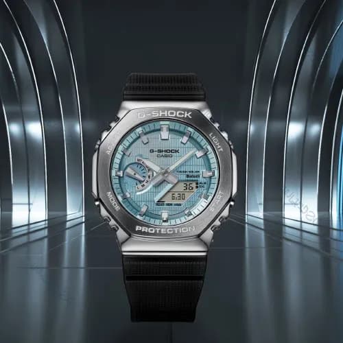 ساعت مردانه کاسیو (Casio) اصل|مدل GBM-2100A-1A2DR — تصویر ۵