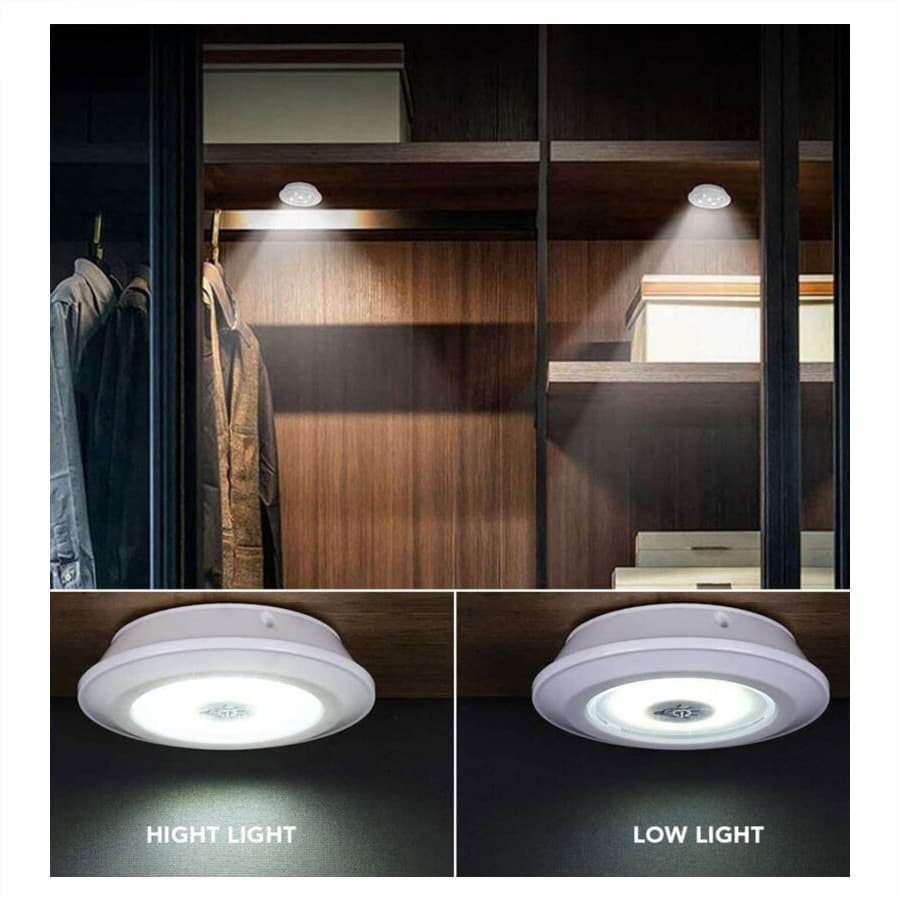 لامپ اضطراری LED ریموت‌دار (۳ عددی) هوشمند — تصویر ۸