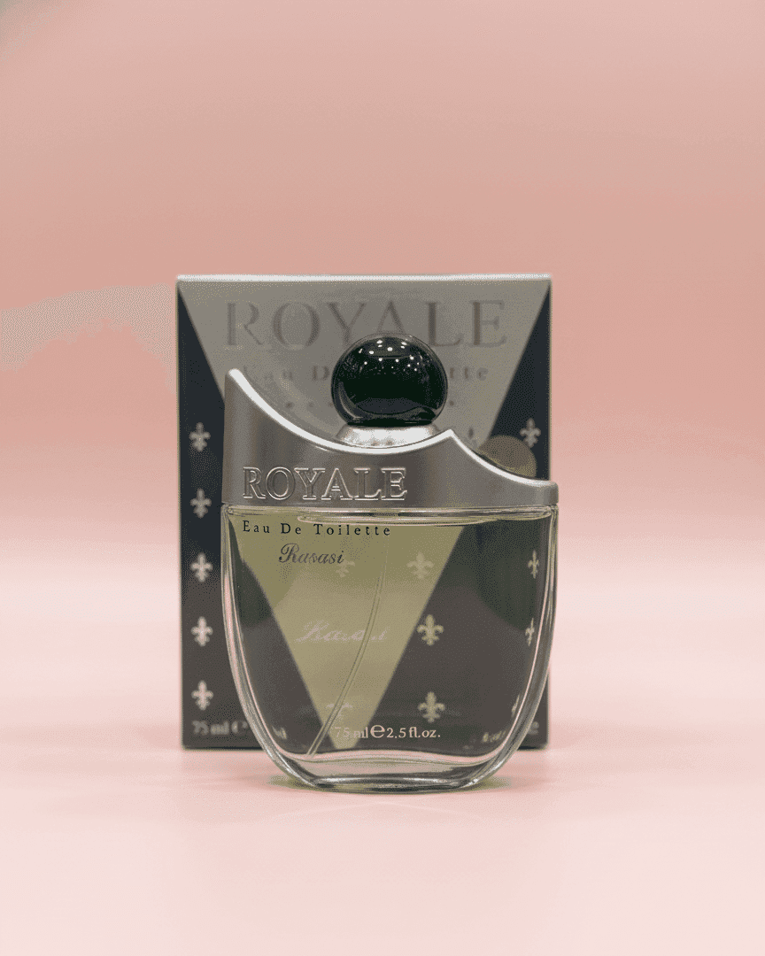 عطر رصاصی رویال سبز مردانه Rasasi Royale Pour Homme ادوتویلت 75 میل اصل