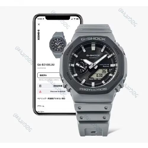 ساعت مردانه کاسیو (Casio) اصل|مدل GA-B2100LUU-8ADR — تصویر ۵