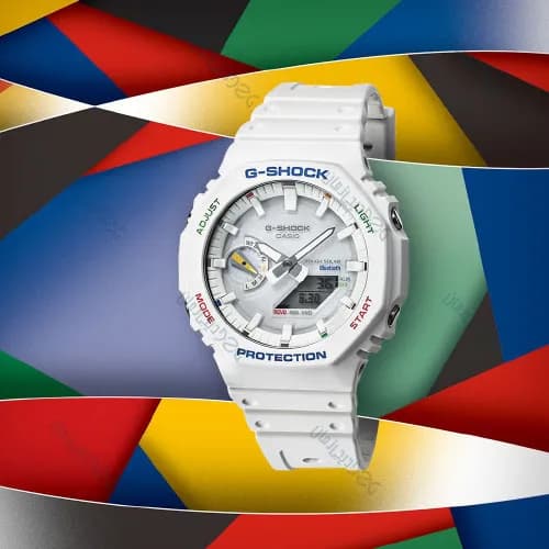 ساعت مردانه کاسیو (Casio) اصل|مدل GA-B2100FC-7ADR — تصویر ۵