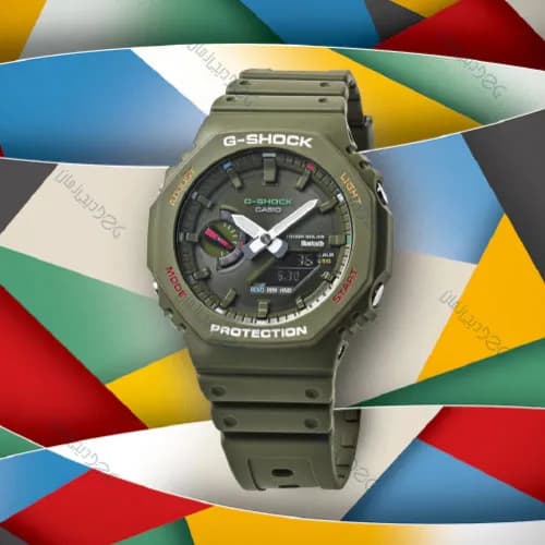 ساعت مردانه کاسیو (Casio) اصل|مدل GA-B2100FC-3ADR — تصویر ۵