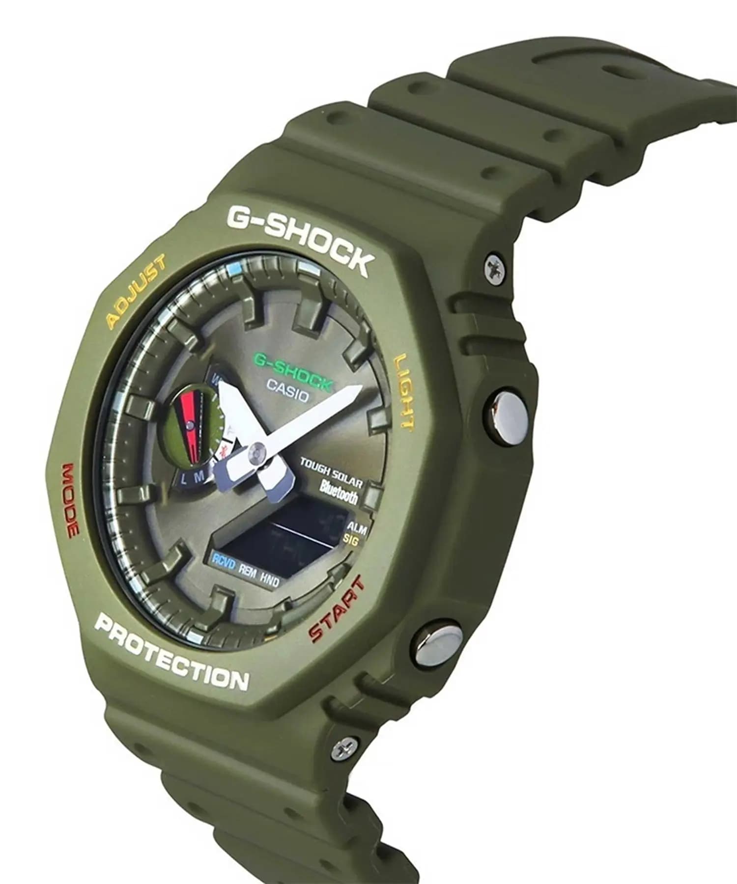 ساعت مردانه کاسیو (Casio) اصل|مدل GA-B2100FC-3ADR — تصویر ۱۰