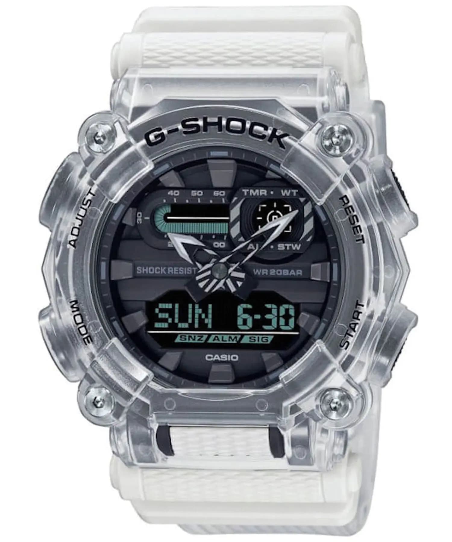 ساعت مردانه کاسیو (Casio) اصل|مدل GA-900SKL-7ADR — تصویر ۶
