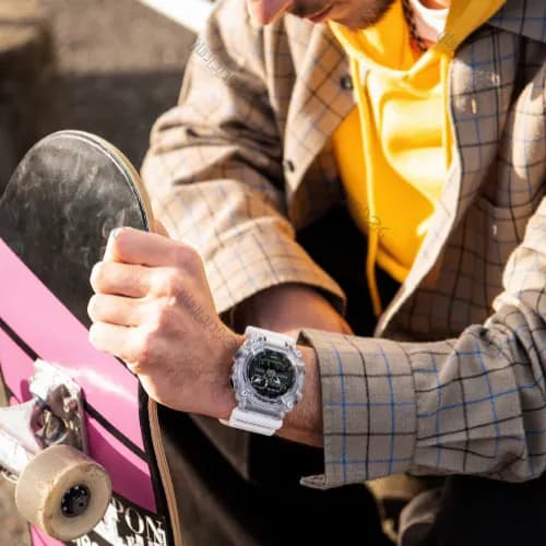 ساعت مردانه کاسیو (Casio) اصل|مدل GA-900SKL-7ADR — تصویر ۵