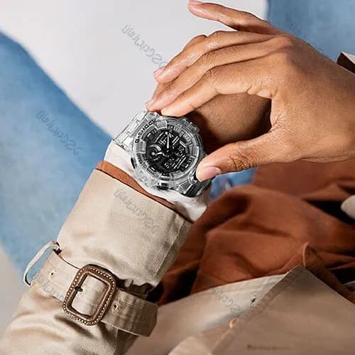 ساعت مردانه کاسیو (Casio) اصل|مدل GA-700SKE-7ADR — تصویر ۴
