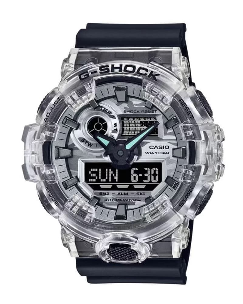 ساعت مردانه کاسیو (Casio) اصل|مدل GA-700SKC-1ADR — تصویر ۷