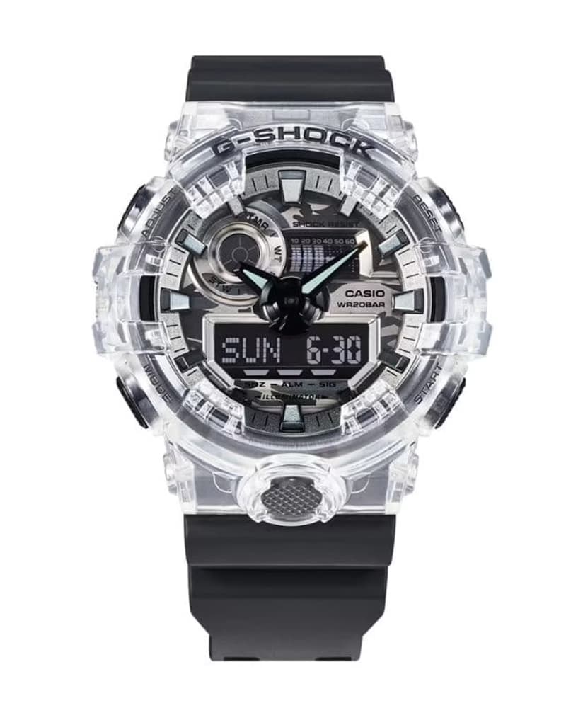 ساعت مردانه کاسیو (Casio) اصل|مدل GA-700SKC-1ADR — تصویر ۶