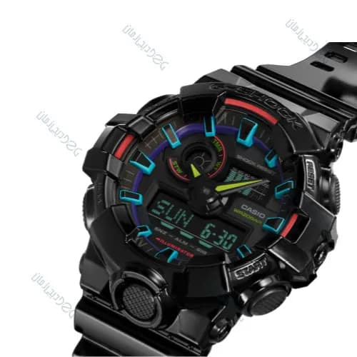 ساعت مردانه کاسیو (Casio) اصل|مدل GA-700RGB-1ADR — تصویر ۲