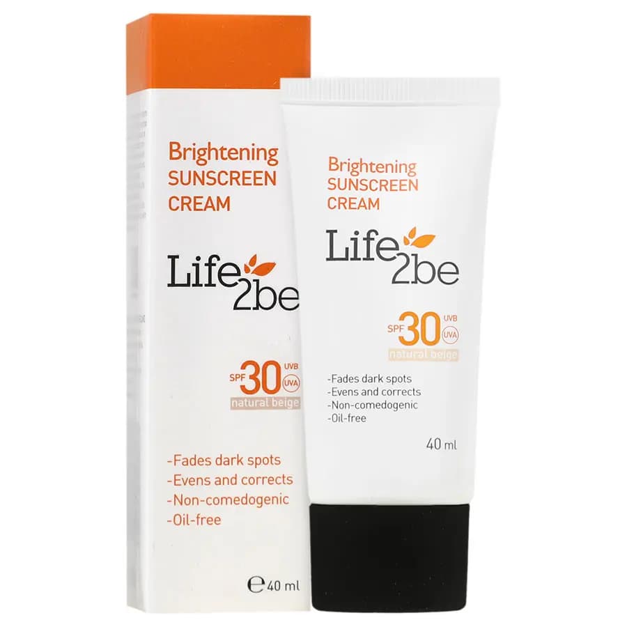 کرم ضدآفتاب و روشن کننده SPF30 لایف توبی — تصویر ۵