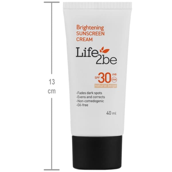 کرم ضدآفتاب و روشن کننده SPF30 لایف توبی — تصویر ۴