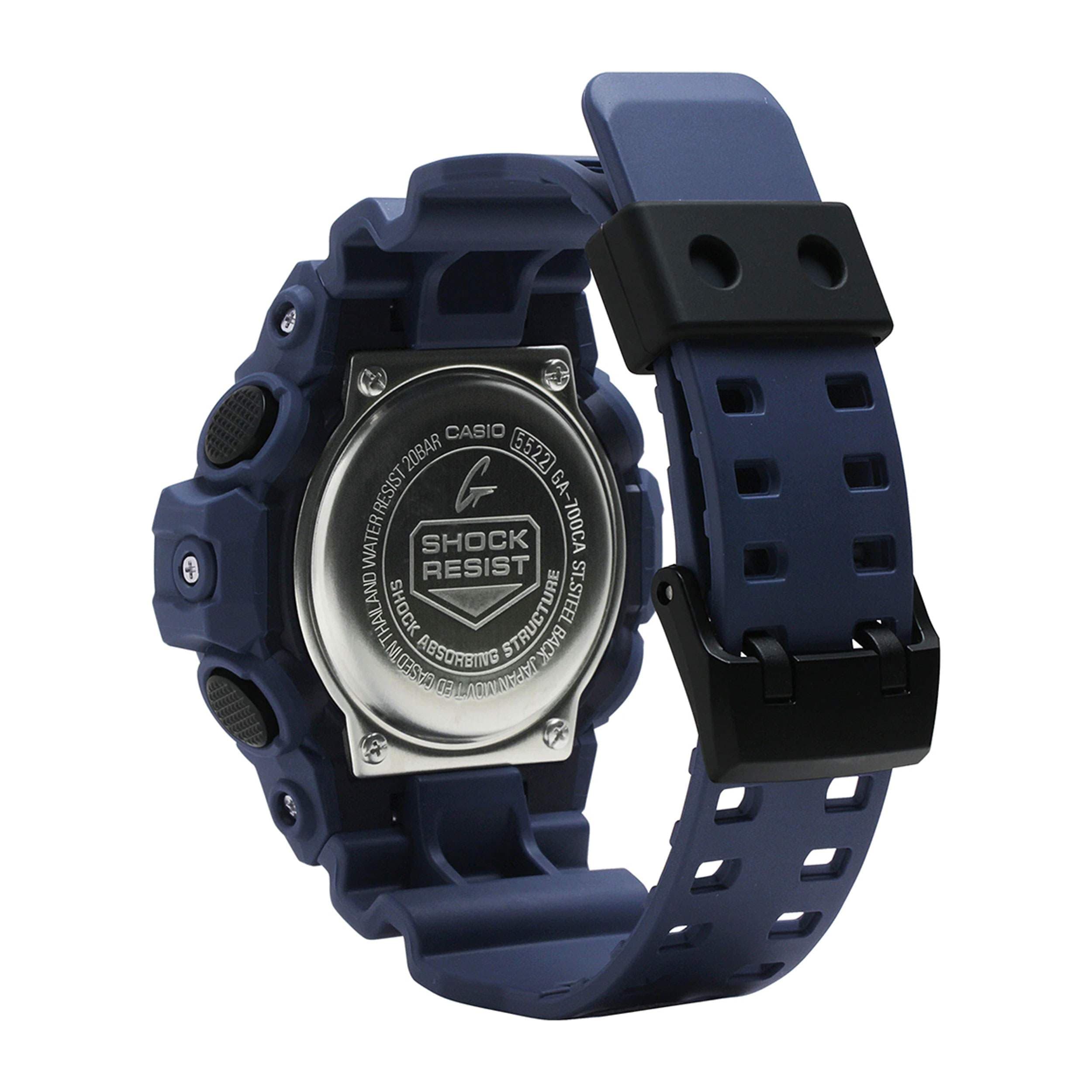 ساعت مردانه کاسیو (Casio) اصل|مدل GA-700CA-2ADR — تصویر ۷