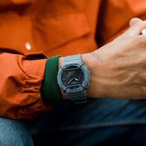 ساعت مردانه کاسیو (Casio) اصل|مدل GA-2100PT-2ADR — تصویر ۴