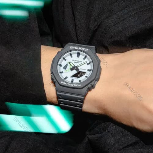 ساعت مردانه کاسیو (Casio) اصل|مدل GA-2100HD-8ADR — تصویر ۴